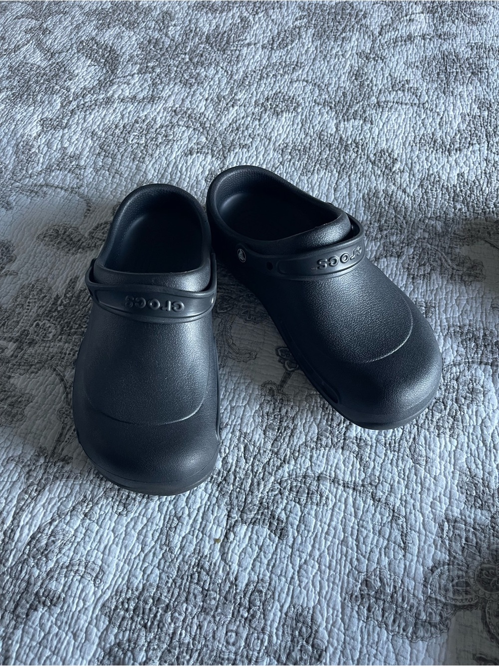 CROCS Men’s Black Slip-On Clog with Heel Strap